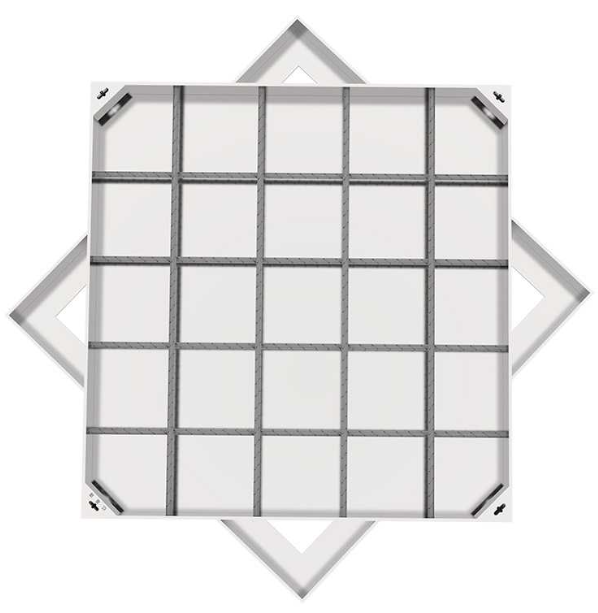 固镇不锈钢方井展示